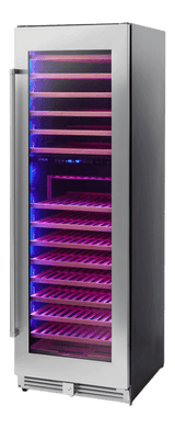 24 Inch Dual Zone Wine Cooler, 162 Wine Bottle Capacity - Model Twc2403di