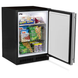 24-In Built-In All Freezer with Door Style - Stainless Steel, Door Swing - Right