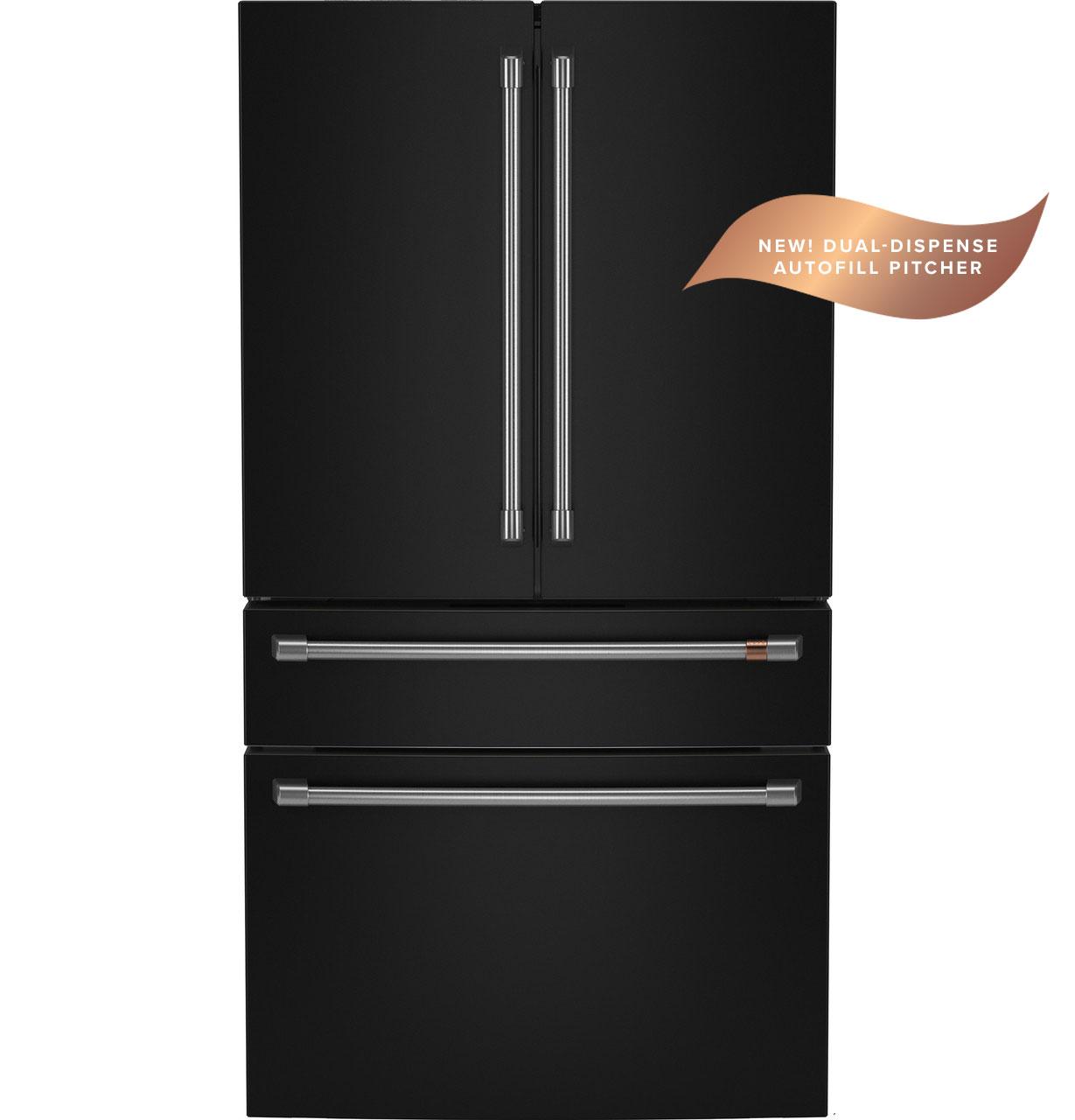 Café™ ENERGY STAR® 23.2 Cu. Ft. Smart Counter-Depth 4-Door French-Door Refrigerator With Dual-Dispense AutoFill Pitcher