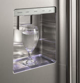 Monogram 42" Smart Built-In Side-by-Side Refrigerator with Dispenser