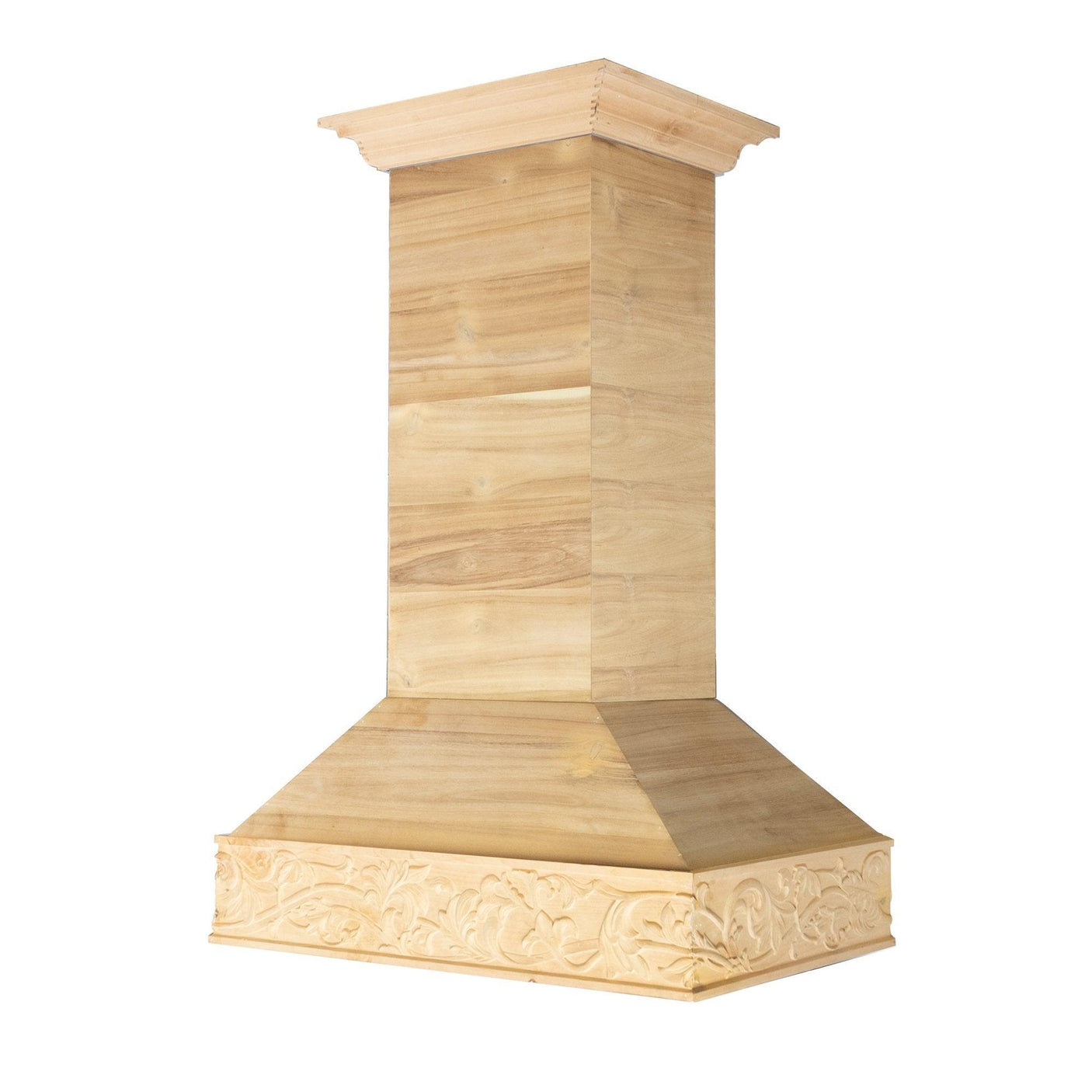 ZLINE 36 in. Unfinished Wooden Island Mount Range Hood (9373UF-36)