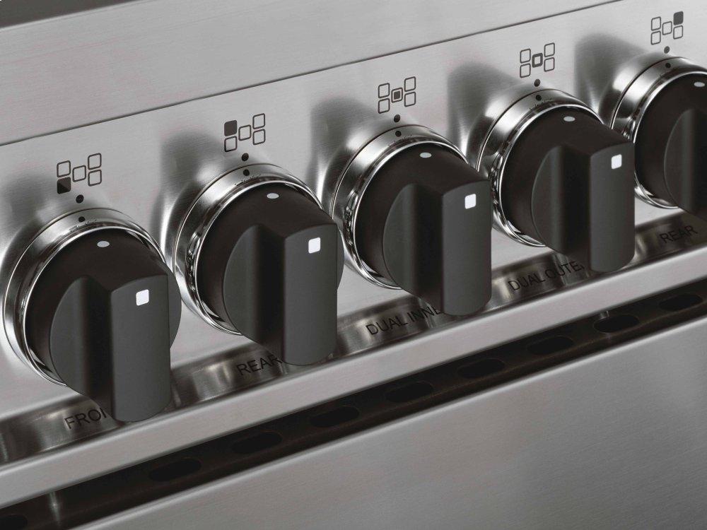 36 5-Burner, Gas Oven Stainless