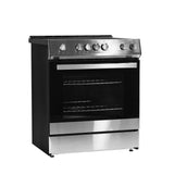 Danby 30"" Slide in Smooth Top Electric Range with Knob Controls in Stainless Steel