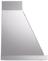 Nostalgie 48 Inch Stainless Steel Wall Mount Convertible Range Hood