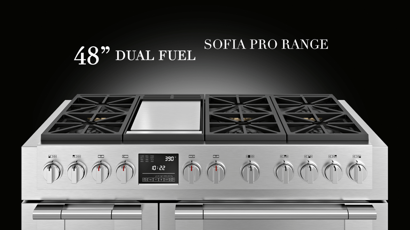 48" DUAL FUEL PRO RANGE