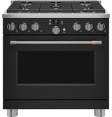 Café™ 36" Smart Dual-Fuel Commercial-Style Range with 6 Burners (Natural Gas)