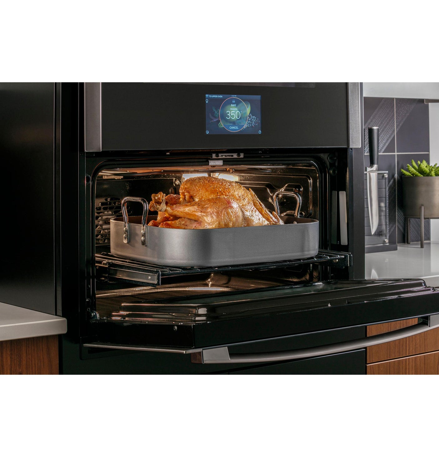 GE Profile™ 30" Smart Built-In Twin Flex Convection Wall Oven