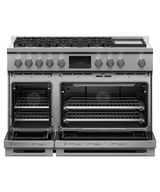 48" Series 9 Professional Dual Fuel 6 Burner with Griddle Range