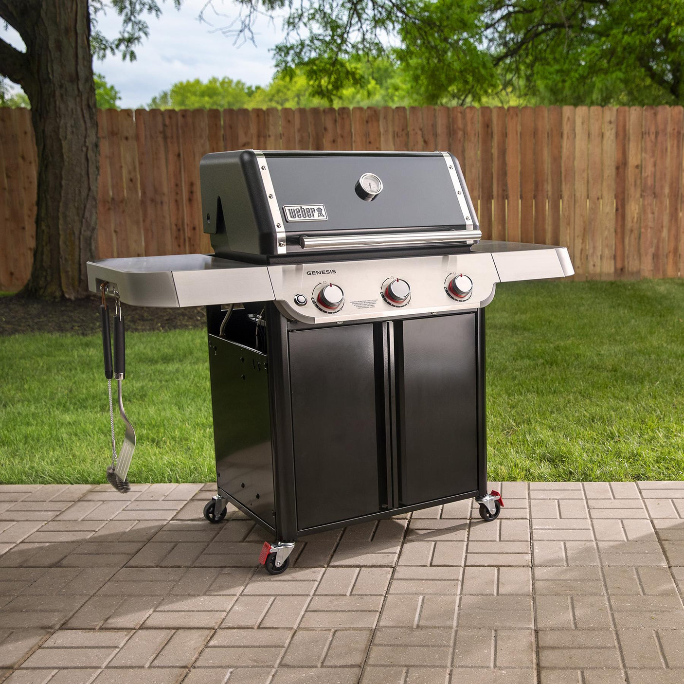 Genesis E-315 Gas Grill (Liquid Propane) - Black