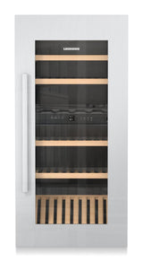 Built-in multi-temperature wine fridge