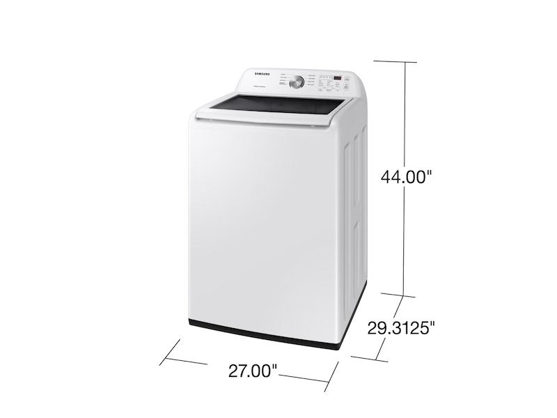 4.5 cu. ft. Top Load Washer with Vibration Reduction Technology+ in White