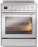 Professional Plus II 30 Inch Electric Freestanding Range in Stainless Steel with Trim