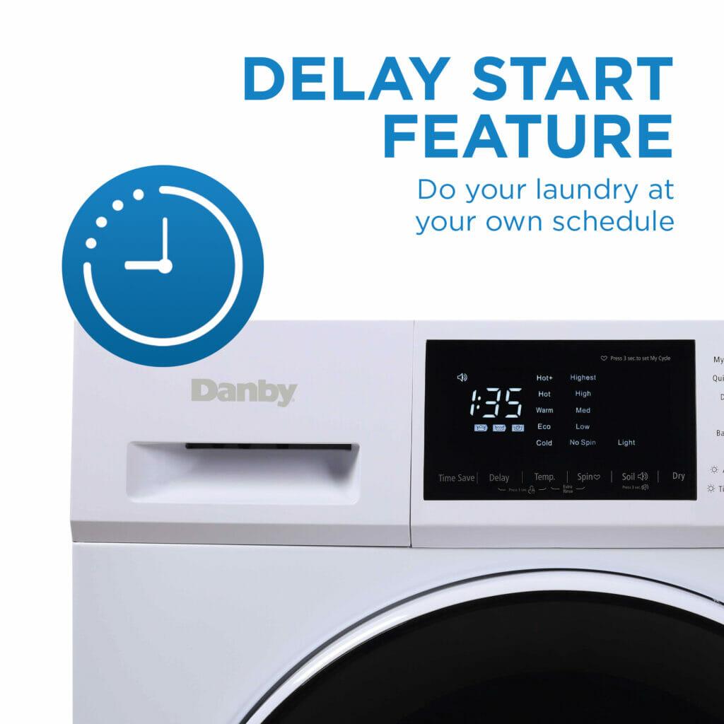 Danby 2.7 cu. ft. All-In-One Ventless Washer/Dryer in White