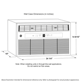 GE® 115 Volt Cool Only 8,000 BTU Built In Air Conditioner