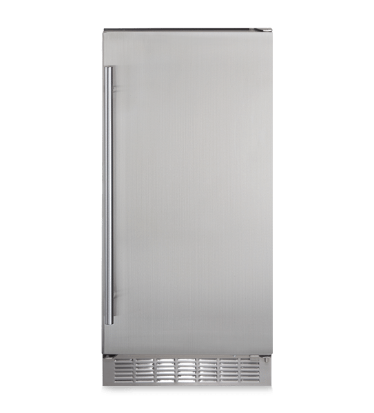 Silhouette 15" Built-in Under Counter Ice Maker In Stainless Steel