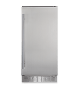 Silhouette 15" Built-in Under Counter Ice Maker In Stainless Steel