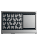 Dual Fuel Range, 48", 5 Burners with Griddle