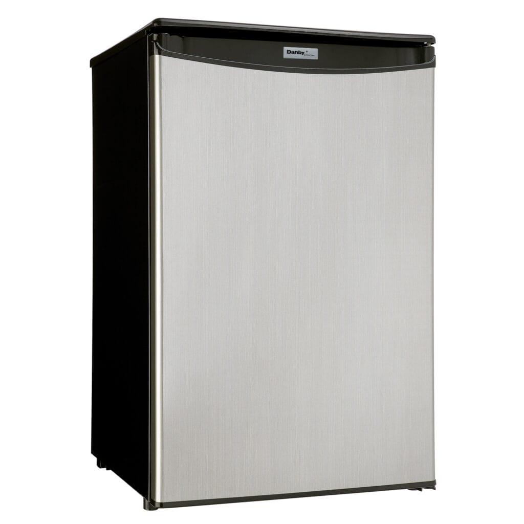 Danby 4.4 cu. ft. Compact Fridge in Stainless Steel