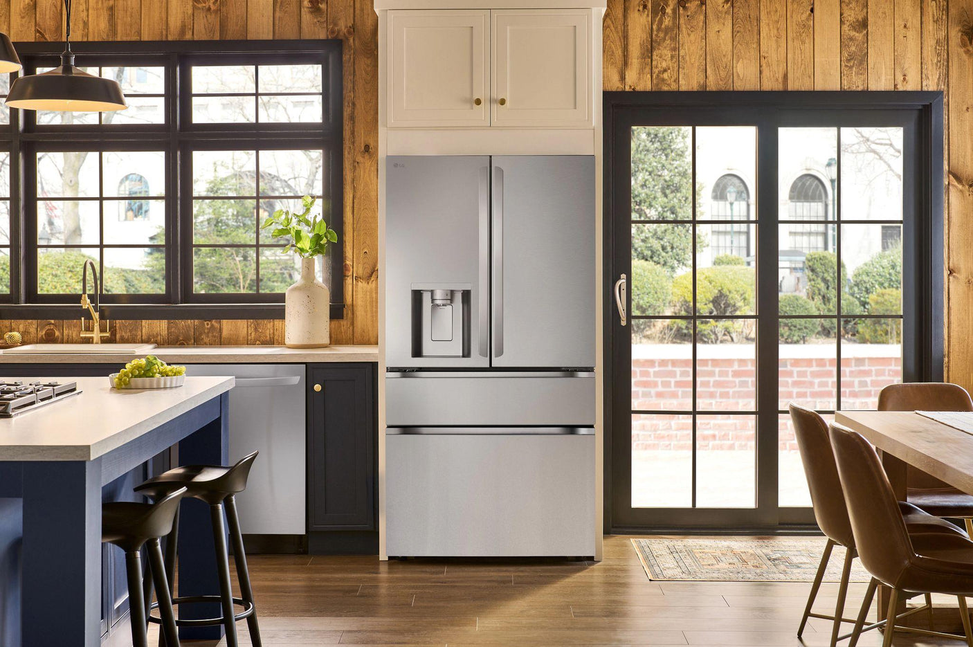 29 cu. ft. Smart Standard-Depth MAX™ 4-Door French Door Refrigerator with Full-Convert Drawer™