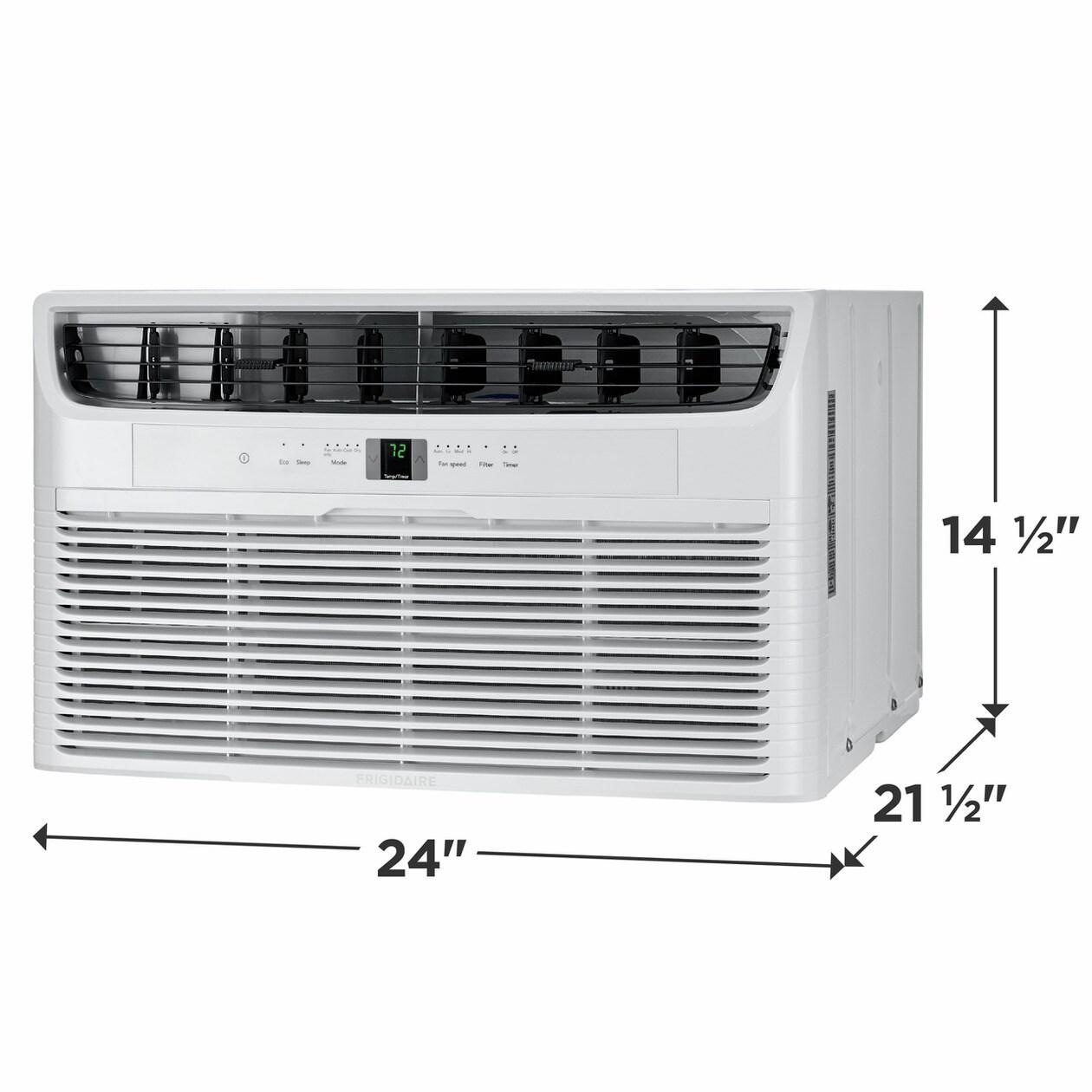 Frigidaire 12,000 BTU Wall Room Air Conditioner with Supplemental Heat