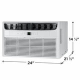 Frigidaire 12,000 BTU Wall Room Air Conditioner with Supplemental Heat