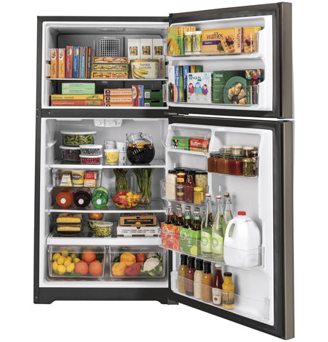 GE® ENERGY STAR® 21.9 Cu. Ft. Top-Freezer Refrigerator