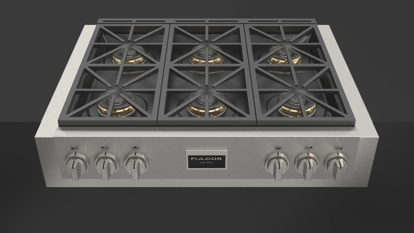 36" PRO GAS RANGE TOP