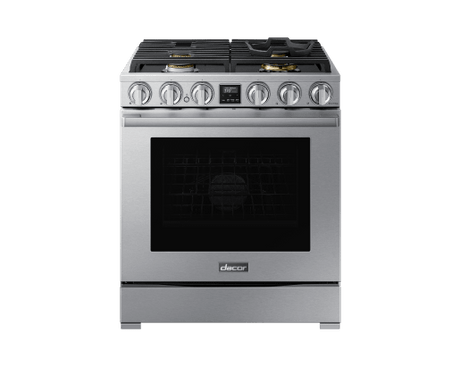 30" Range, Silver Stainless, Natural Gas/Liquid Propane