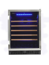 Silhouette - 24" Built-in Wine Cellar In Stainless Steel