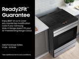 Bespoke 6.3 cu. ft. Smart Slide-In Induction Range with AI Home & Smart Oven Camera in Stainless Steel