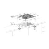 24" GAS COOKTOP