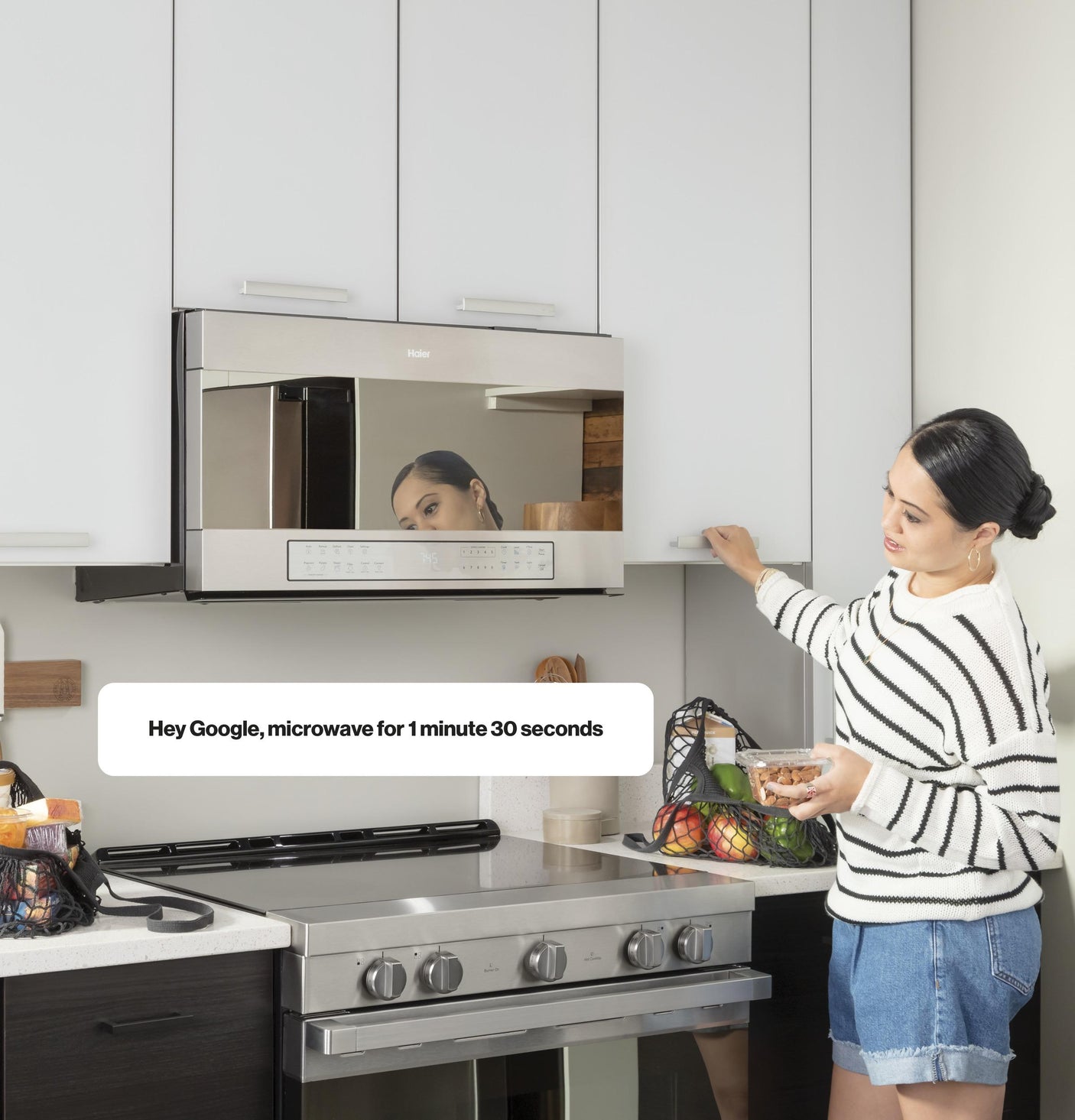 30" Smart Slide-In Electric Range with Convection