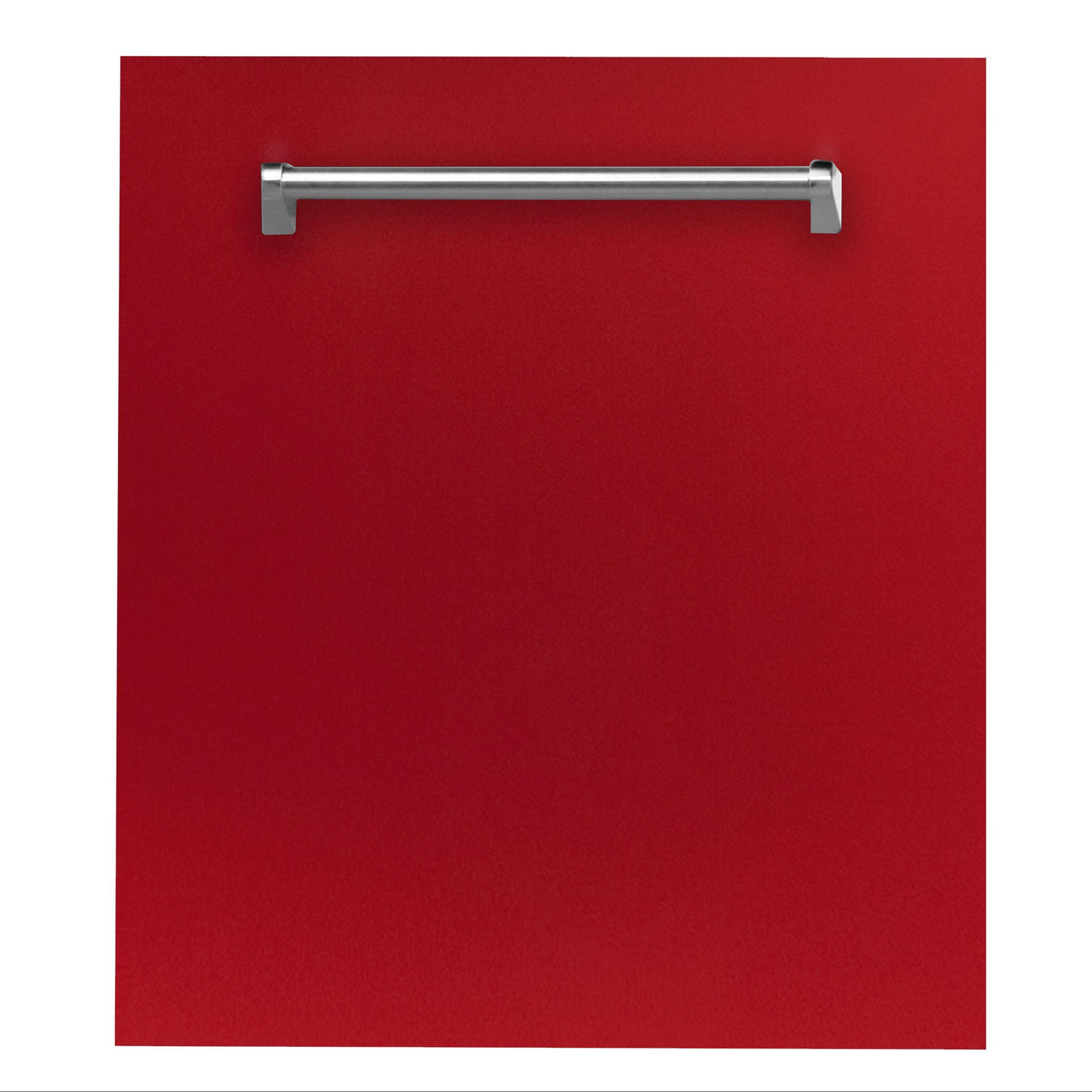 ZLINE 24 in. Dishwasher Panel with Traditional Handle (DP-H-24) [Color: Red Matte]