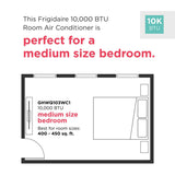 Frigidaire Gallery 10,000 BTU Inverter Window Room Air Conditioner with Wi-Fi (Energy Star)