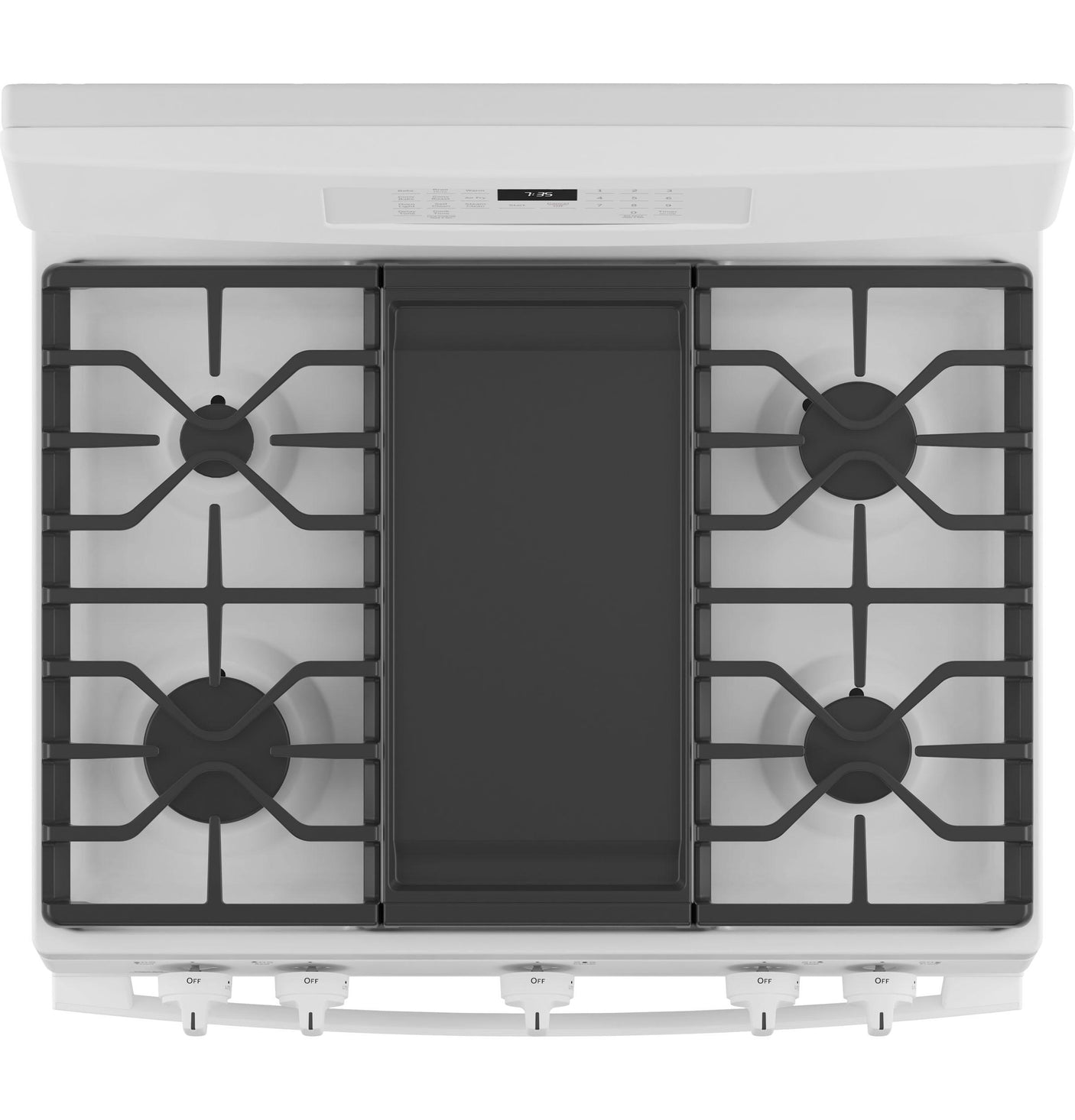 GE® 30" Free-Standing Gas Convection Range with No Preheat Air Fry