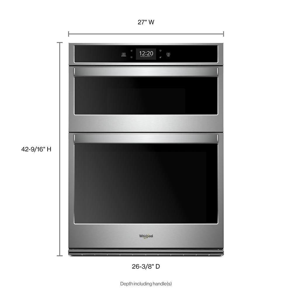 5.7 cu. ft. Smart Combination Convection Wall Oven with Air Fry, when Connected