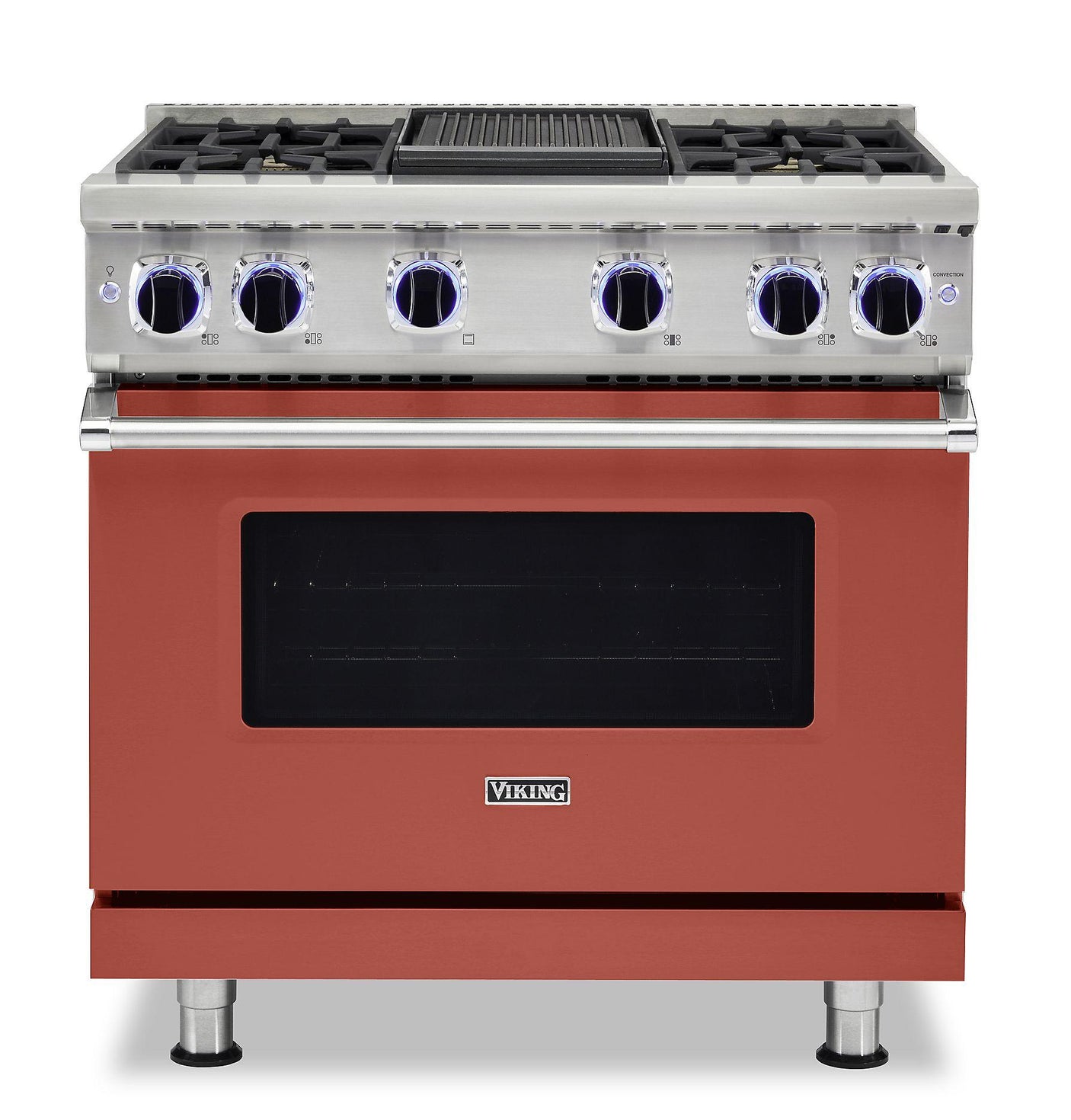 36" Sealed Burner Gas Range - VGR7362 Viking 7 Series