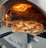 Freestanding 28" x 20in Wood-Fired Oven in Carbona (Black)