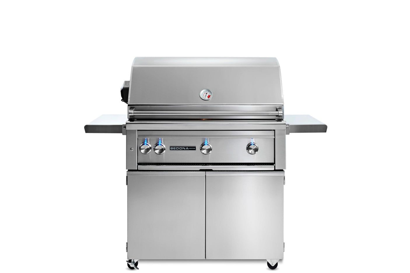 36" Sedona by Lynx Freestanding Grill with 3 Stainless Steel Burners and Rotisserie, LP