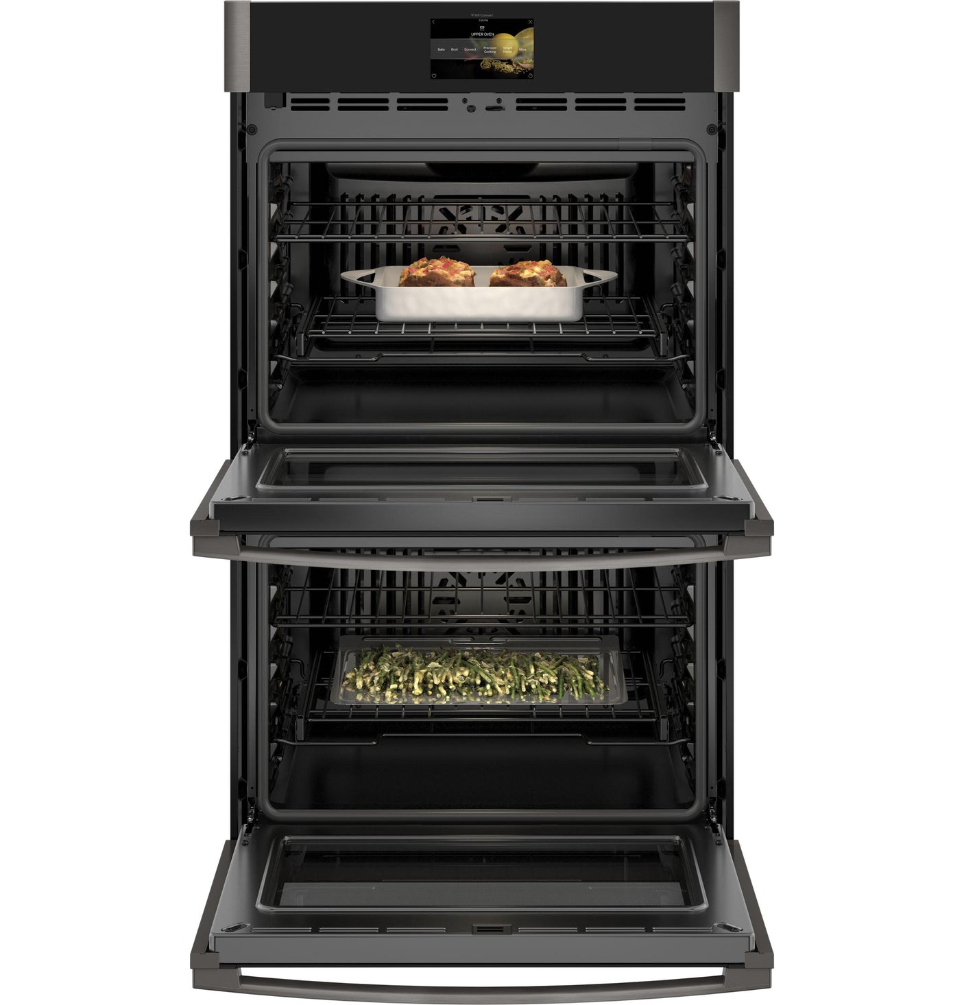 GE Profile™ 30" Smart Built-In Convection Double Wall Oven with No Preheat Air Fry and Precision Cooking