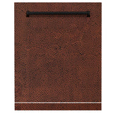 ZLINE 24" Monument Dishwasher Panel with Traditional Handle and Color Options (DPMT-24) [Color: Hand Hammered]