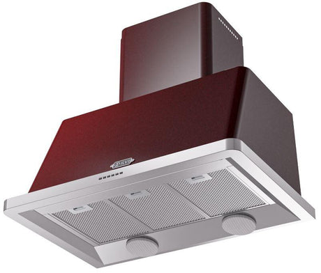 Majestic 36 Inch Burgundy Wall Mount Convertible Range Hood