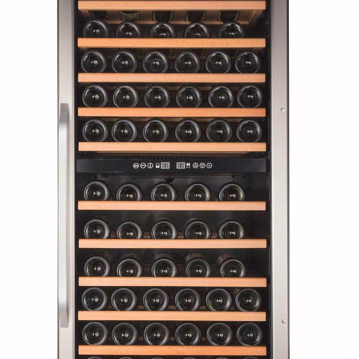 Avanti 148 Bottle Dual-Zone Wine Cooler - Stainless Steel / 148 Bottles