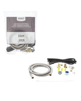 Smart Choice Dishwasher Installation Kit with 6' Stainless Steel Cord