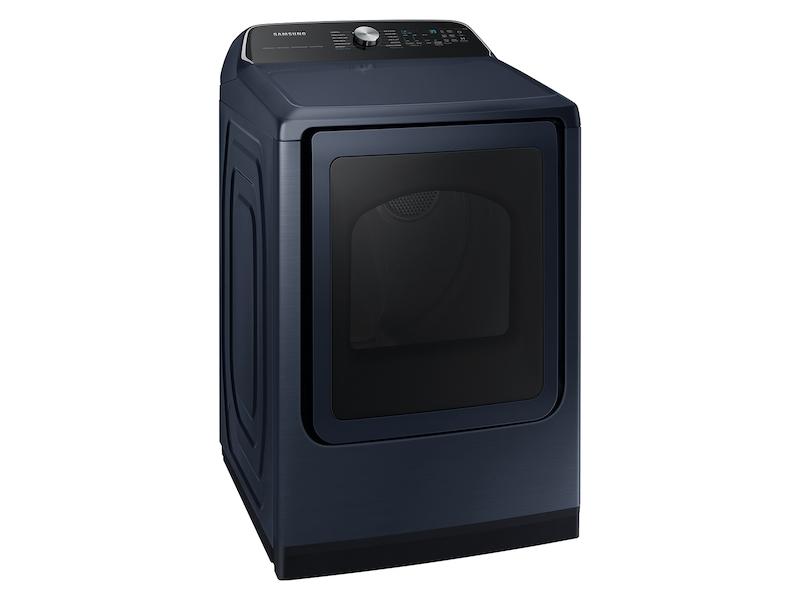 7.4 cu. ft. Smart Gas Dryer with Pet Care Dry and Steam Sanitize+ in Brushed Navy