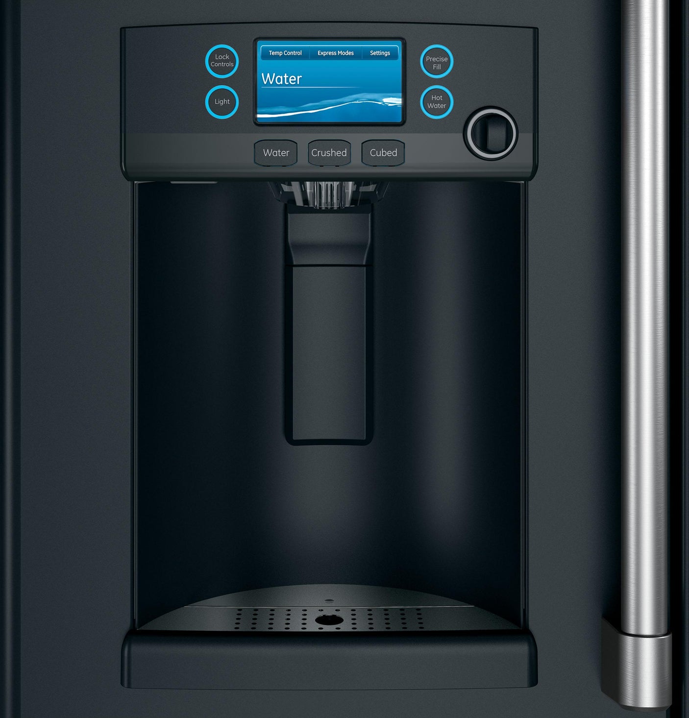 Café™ ENERGY STAR® 27.7 Cu. Ft. Smart French-Door Refrigerator with Hot Water Dispenser