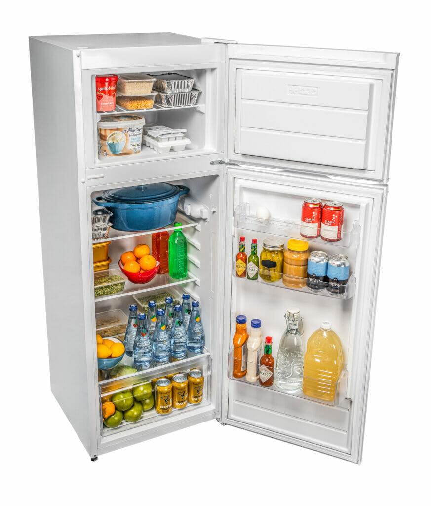 Danby 7.4 cu. ft. Apartment Size Fridge Top Mount in White