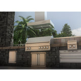 ZLINE 48 in. Outdoor Island Mount Range Hood in Stainless Steel (KECOMi-304-48)