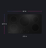 GE Profile™ 36" Built-In Touch Control Induction Cooktop