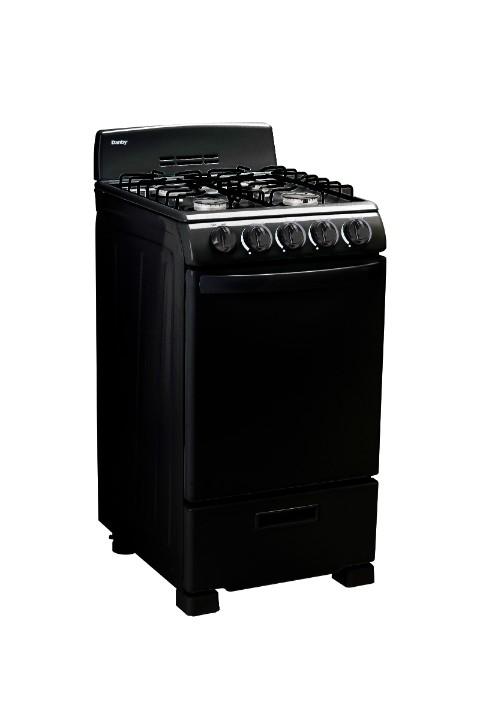 Danby 20" Wide Gas Range in Black